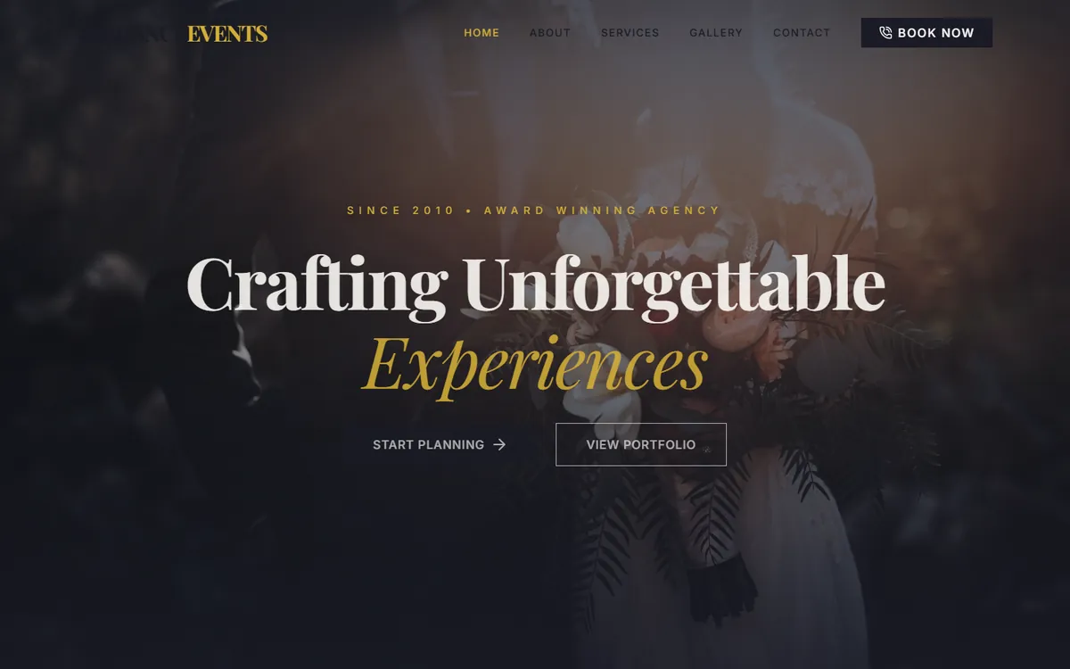 Elegance Events main screenshot