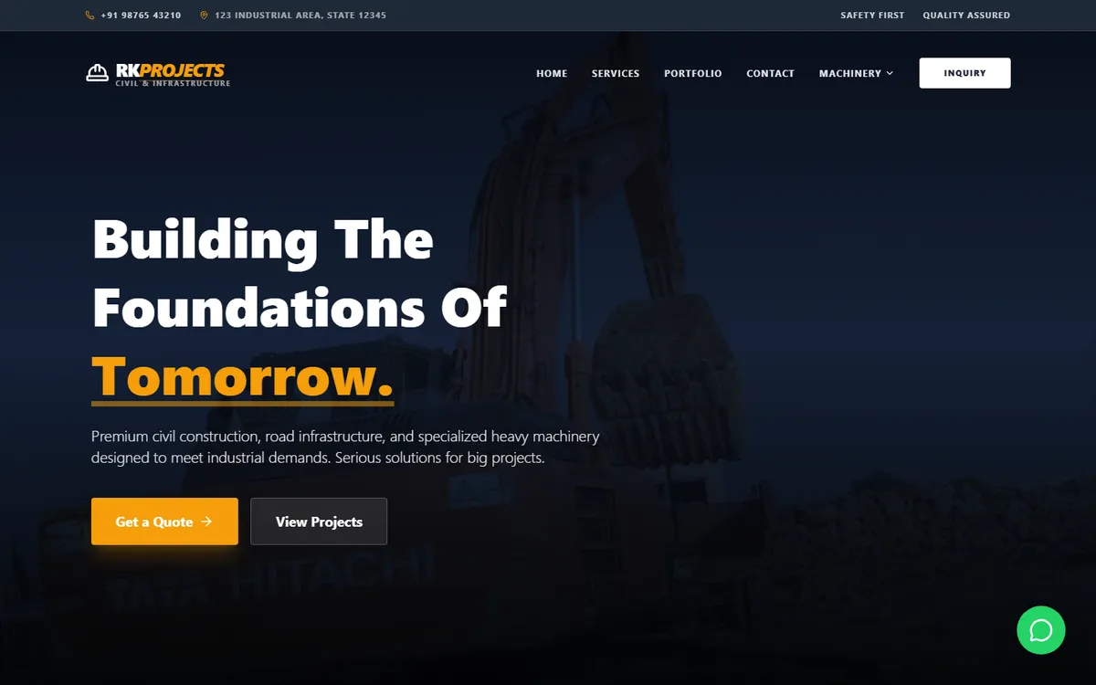 RK Projects main screenshot